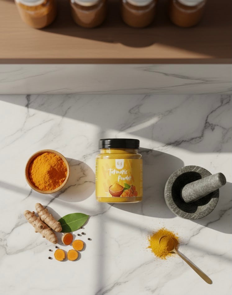 Tumeric powder (Lakadong Haldi)